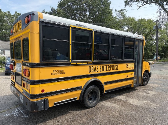 2017 Chevrolet Express Short School Bus, Gas, Odom: 61,815, VIN#: 1GB6GUBG2H1110775 (Short Bus #18)