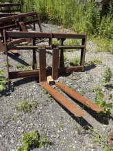 Backhoe Fork Attachment w/ 46"" Forks