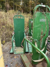 {LOT} (4) SafTCart Portable Cylinder Caddies w/Straps & Fork Pockets
