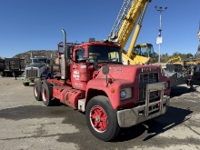 1987 MACK 10 Wheel, Tandem Axle Tractor, Odom: 398,343, Manual Trans, VIN#:1M2N179Y3HA008552 (SEE V
