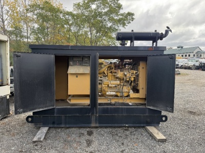 Caterpillar #3304 Generator, 113KVA, 3 Phase, 480V, 180AMP, 60Hz, 4 Cyl Cat Motor, Hrs: 79, (SEE VID