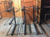 (3) - 3 Tier Saddle Racks