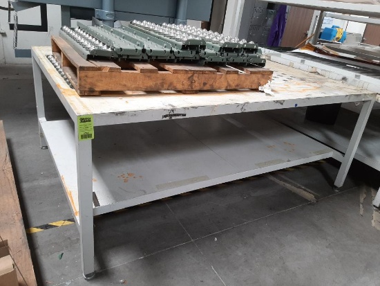 Heavy Duty Table with Rollers