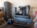 Air Compressor with storage tank and air dryer