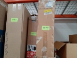 Pallet of Two Boxes of Smaller Monitors and Three Other Monitors