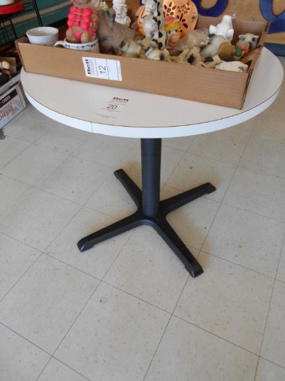 24" ROUND PED. TABLE
