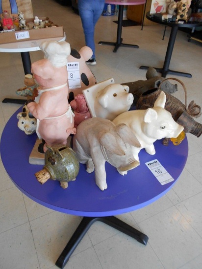 COLLECTION OF PIGS