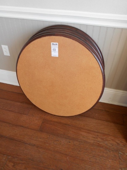 30" ROUND TABLE TOPS (5)