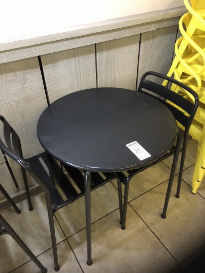 BISTRO TABLE W/2 CHAIRS