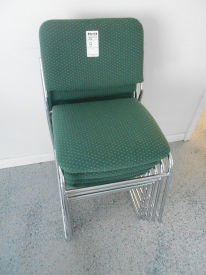 GREEN STACK CHAIRS