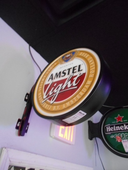 AMSTEL LIGHT SIGN