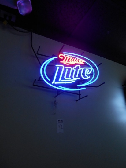 MILLER NEON SIGN