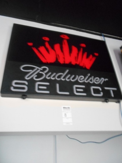 BUD SELECT SIGN