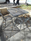 PATIO TABLE W/2 CHAIRS
