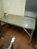 30X48 S/S TABLE W/EDLUND CAN OPENER