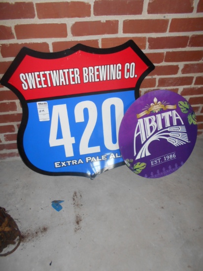 SWEETWATER 420 &ABITA SIGN