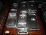 LOT OF MISC. FOOD PANS W/LIDS