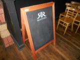 A-FRAME CHALKBOARD SIGN