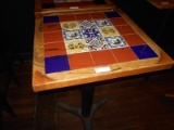 TILE TOP HI-TOP TABLE