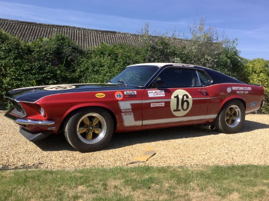 1969 Ford Mustang Bud Moore Trans-Am Tribute Car