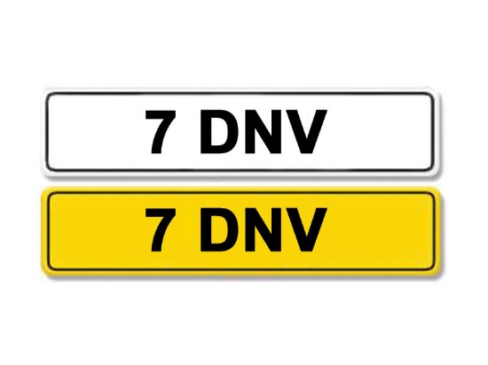 Registration Number 7 DNV