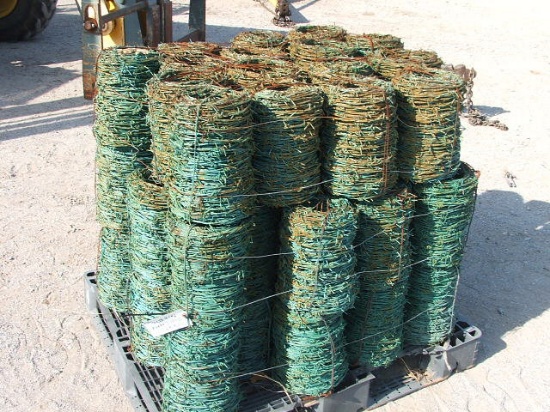 Rolls of Barb Wire