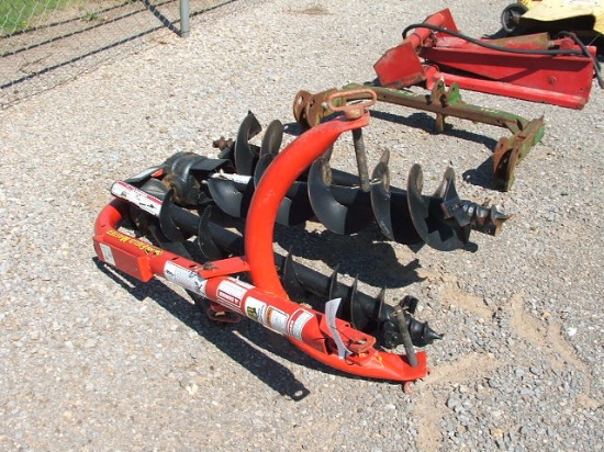 Speeco 3pt Post Hole Digger - 3 Augers