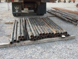 34) 8’ POSTS OF 3-1/2” PIPE