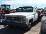1973 CHEVROLET GAS PICKUP WITH DUMP BED