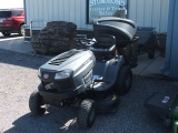 CRAFTSMAN RIDING MOWER WITH BAGGER ATTACHMENT