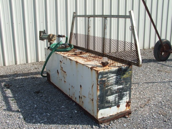 125 GAL FUEL TANK WITH PUMP