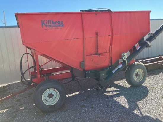 KILLBROS 375 GRAVITY WAGON WITH AUGER