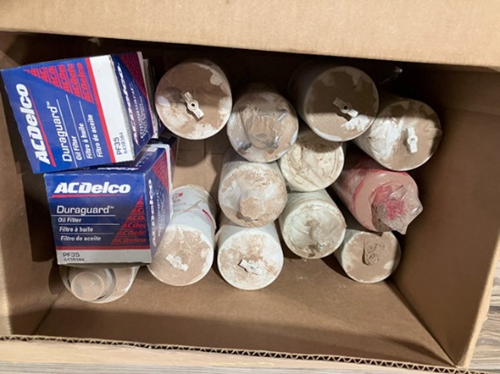 BOX OF ASSORTED FILTERS