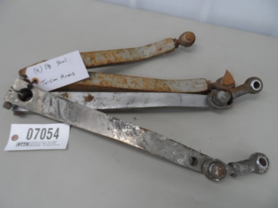 4) 1-1/8" STEEL TORSION ARMS