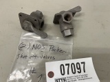 2) NEW OLD STOCK PARKER SHUT OFF VALVES