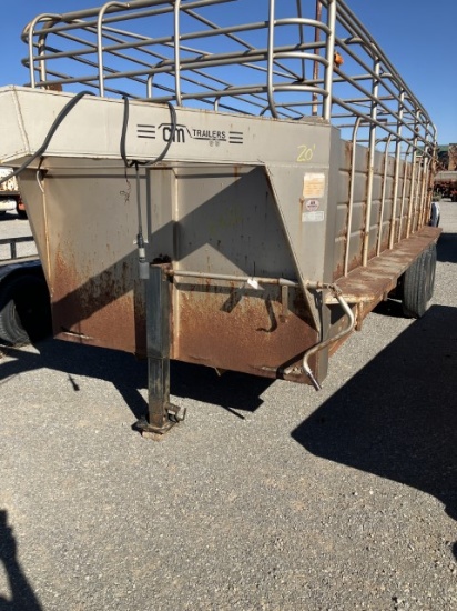 CM 20' GOOSENECK LIVESTOCK TRAILER
