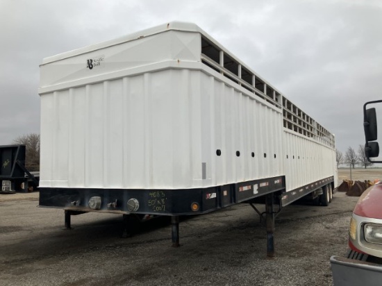 2007 NEVILLE 50'X8' GROUND LOAD TRAILER