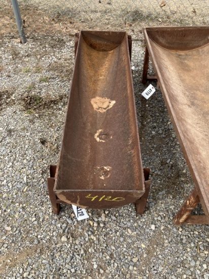 6' METAL FEED BUNK