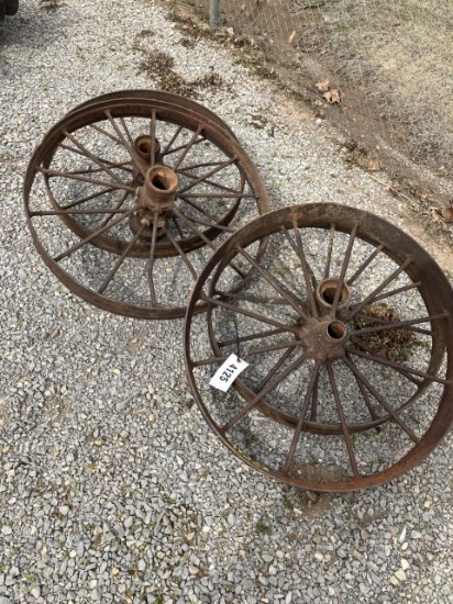 4) WAGON WHEELS