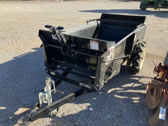ABI 50CU FT MANURE SPREADER