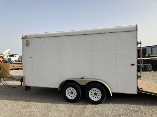 2007 INTERSTATE 7X14 ENCLOSED TRAILER