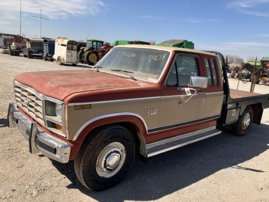 1984 FORD F250 EXT CAB