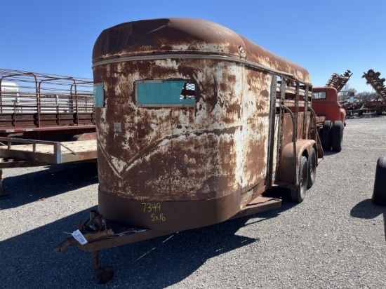 JACKSON 5X16 LIVESTOCK TRAILER
