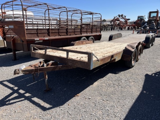 16' TANDEM AXLE UTILITY TRAILER