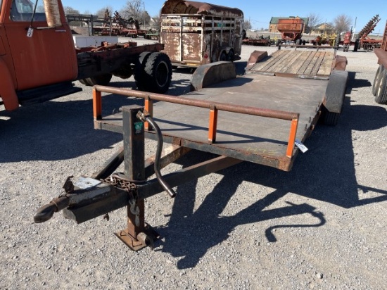 18' UTILITY TRAILER - NO RAMPS