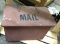 Vintage Wood Mail Box