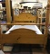 Queen 4 post Wood Bed Frame with Box Spring