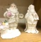 2 Piece Lenox Santa Figurines