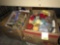 Yarn, Ribbon and other Craft Supplies- 3 boxes Full