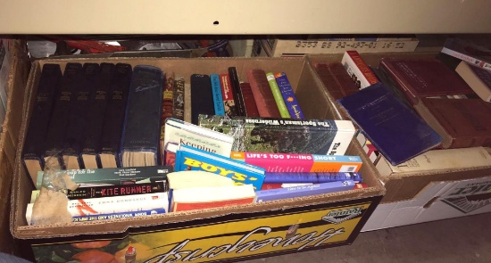 3 Boxes of Books